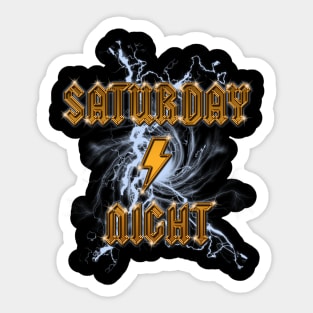 Saturday Night Sticker